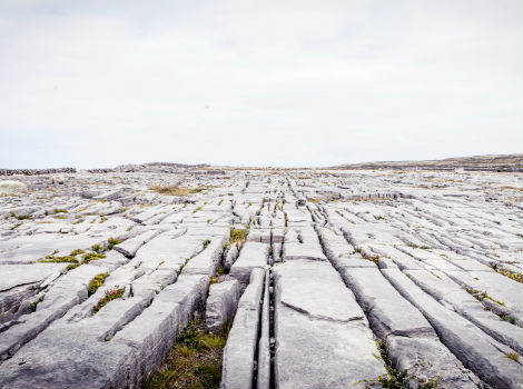 Aran Islands, Ireland - limestone landscape