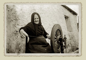 Traditional Aran sweater production: from the Aran Sweater Market, Ireland
